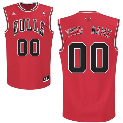 adidas chicago bulls custom replica road jersey